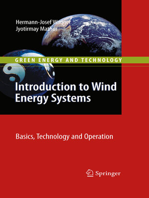 cover image of Introduction to Wind Energy Systems